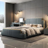 Gello Premium Upholstered Bed in Leatherette