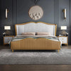 Monaco Premium Upholstered Bed in Suede