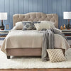 Cameo Luxury Upholstered Bed in Suede