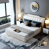 Superb Luxury Upholstered Bed In Leatherette