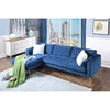 Monet Luxury Sectional Sofa in Suede