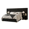 Nexon Luxury Upholstered Bed With Side Tables in Suede