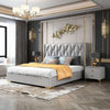 Monaco Luxury Upholstered Bed in Leatherette