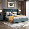 Express Premium Upholstered Bed in Leatherette