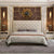 Crisp Luxury Upholstered Bed in Suede