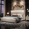 Lexis Luxury Upholstered Bed in Leatherette