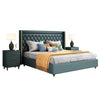 Express Premium Upholstered Bed in Leatherette