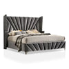 Umrao Premium Upholstered Bed in Suede