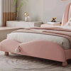 Kido Upholstered Kids Bed Without Storage in Suede