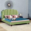 Mono Luxury Upholstered Bed Without Storage In Suede