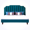 Mono Luxury Upholstered Bed Without Storage In Suede