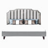 Mono Luxury Upholstered Bed Without Storage In Suede