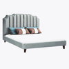 Mono Luxury Upholstered Bed Without Storage In Suede