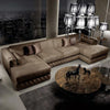 Signature Premium Sectional Sofa in Suede