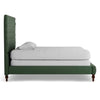 Bosco Quilt Luxury Upholstered Bed Without Storage In Suede