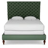 Bosco Quilt Luxury Upholstered Bed Without Storage In Suede