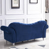 Victory Luxury Chesterfield Sofa Set in Suede - Nice Maple